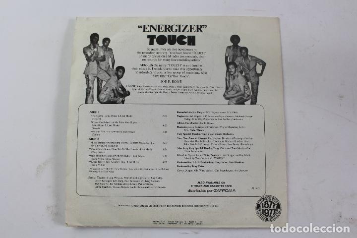 Discos de vinilo: TOUCH ENERGIZER, BRUNSWICK RECORDS. 1977. - Foto 2