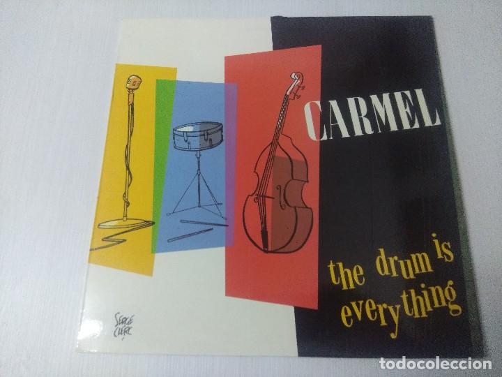 Discos de vinilo: CARMEL/THE DRUM IS EVERYTHING/VINILO. - Foto 1