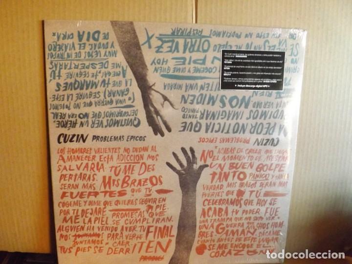 Discos de vinilo: CUZIN ----PROBLEMAS EPICOS - NUEVO - Foto 1