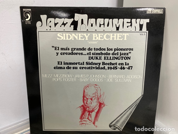 Discos de vinilo: Sidney Bechet - Sessions (LP, Album) - Foto 1
