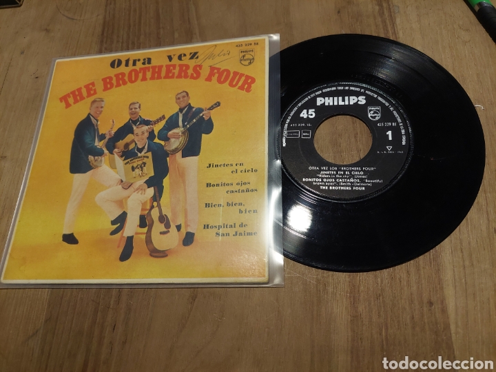 Discos de vinilo: 1962 otra vez LOS BRITHERS FOUR SINGLE - Foto 1