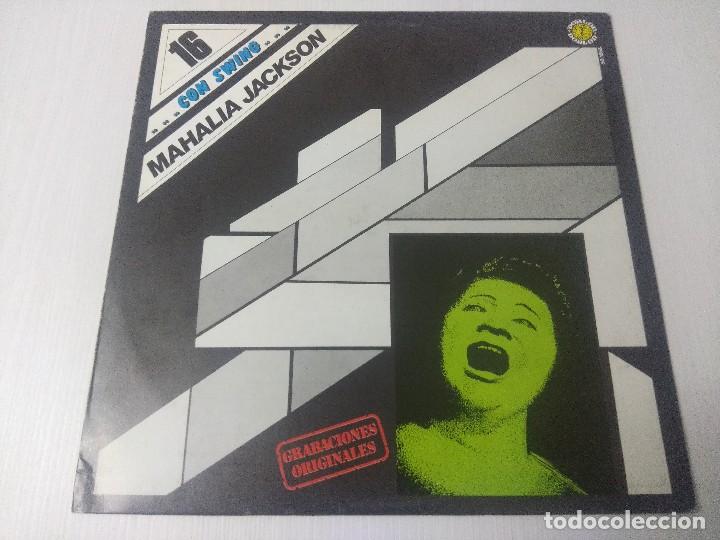 Discos de vinilo: MAHALIA JACKSON/CON SWING/VINILO. - Foto 1