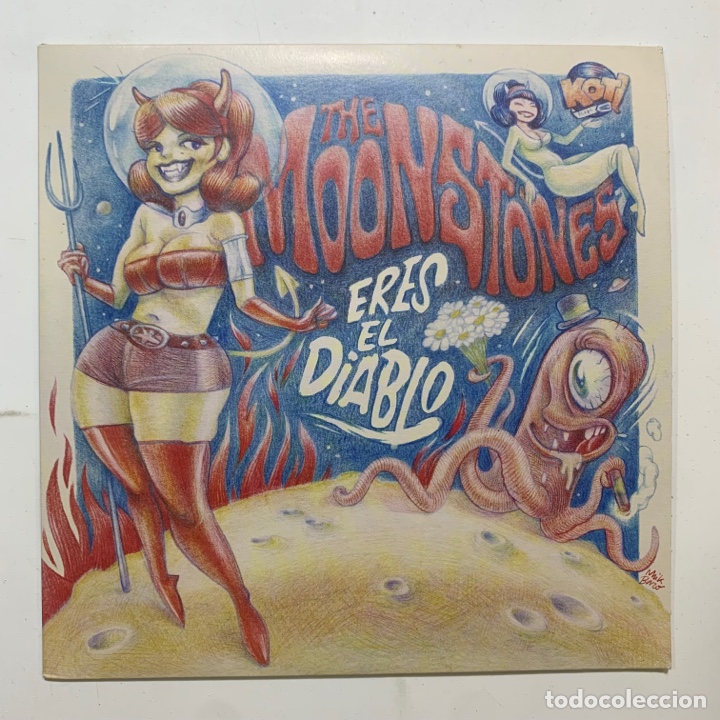 Discos de vinilo: Single ep the moonstones eres el diablo - Foto 1