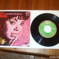 Discos de vinilo: MARY WELLS LOVE SONGS TO THE BEATLES. Lote 299585773