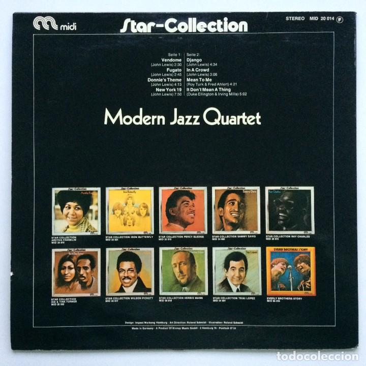 Discos de vinilo: Modern Jazz Quartet &ndash; Star-Collection , Germany 1972 Midi - Foto 2