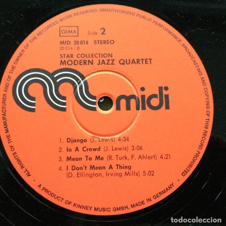 Discos de vinilo: Modern Jazz Quartet &ndash; Star-Collection , Germany 1972 Midi - Foto 4
