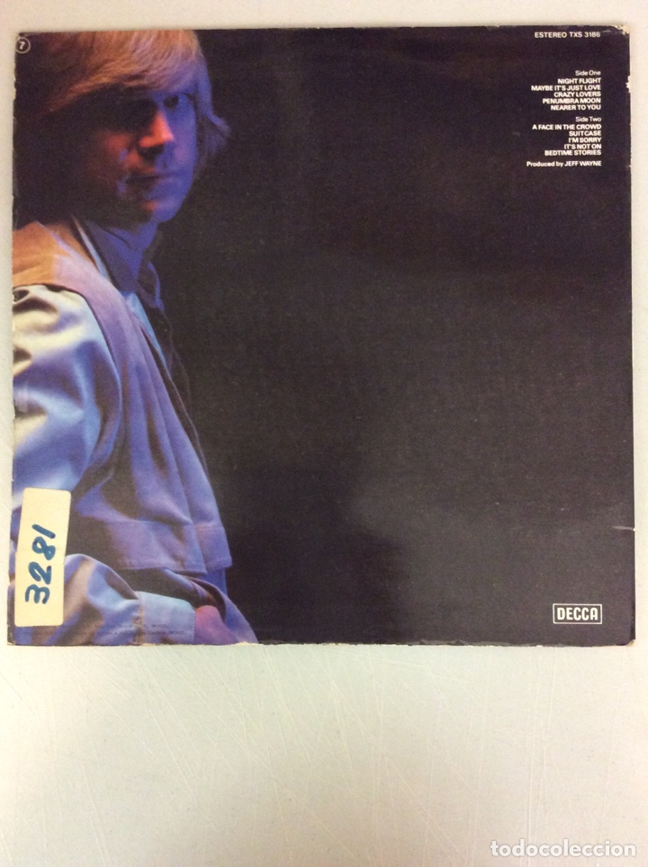 Discos de vinilo: Justin Hayward. Night flight. - Foto 2