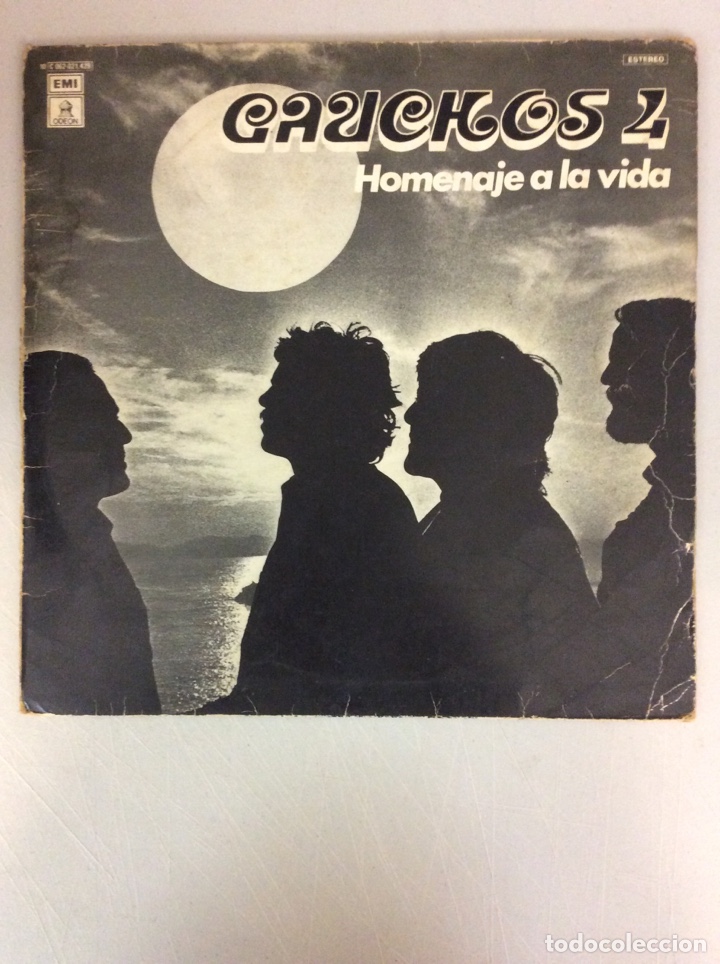Discos de vinilo: Cauchos 4. Homenaje a la vida. - Foto 1