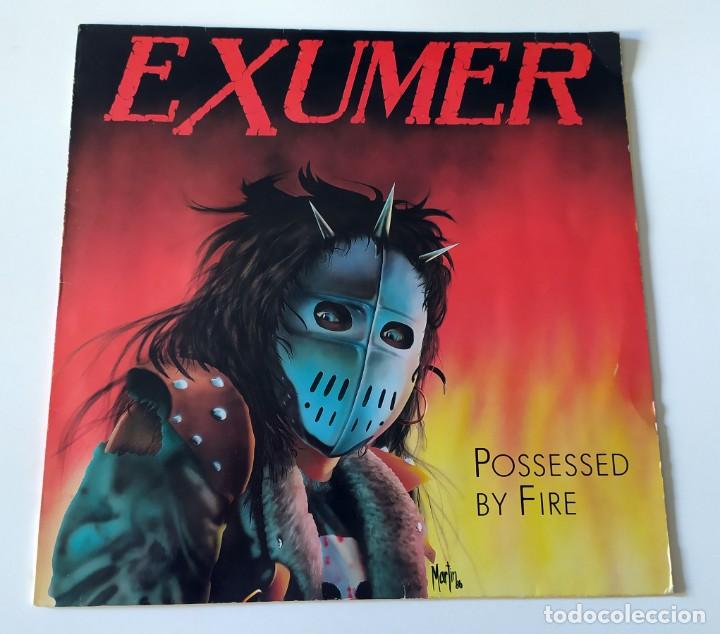 Discos de vinilo: LP EXUMER - POSSESSED BY FIRE - Foto 1