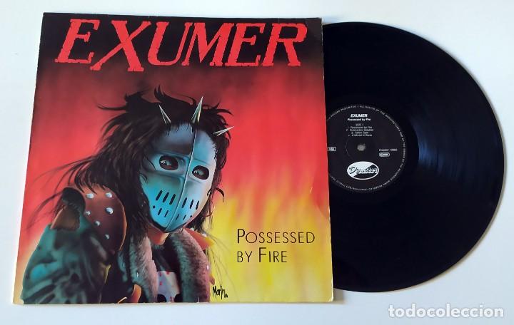 Discos de vinilo: LP EXUMER - POSSESSED BY FIRE - Foto 3