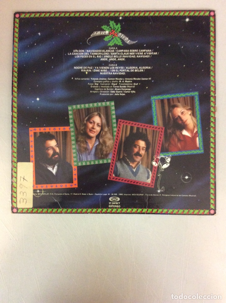 Discos de vinilo: Peque&ntilde;a Compa&ntilde;&iacute;a. Nuestra Navidad. - Foto 2