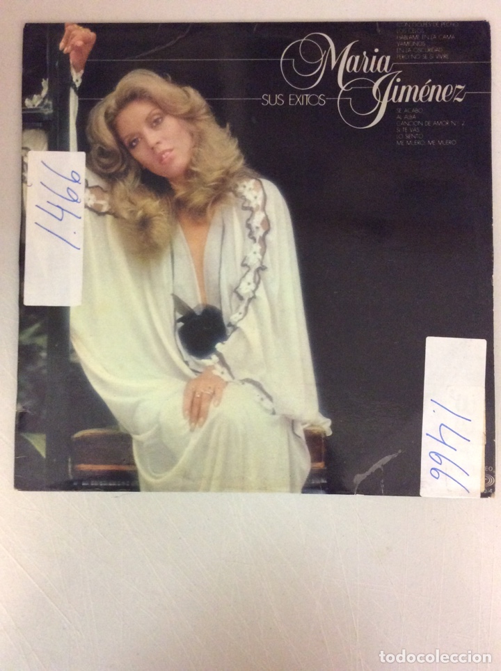 Discos de vinilo: Mar&iacute;a Jim&eacute;nez. Sus &eacute;xitos. - Foto 1