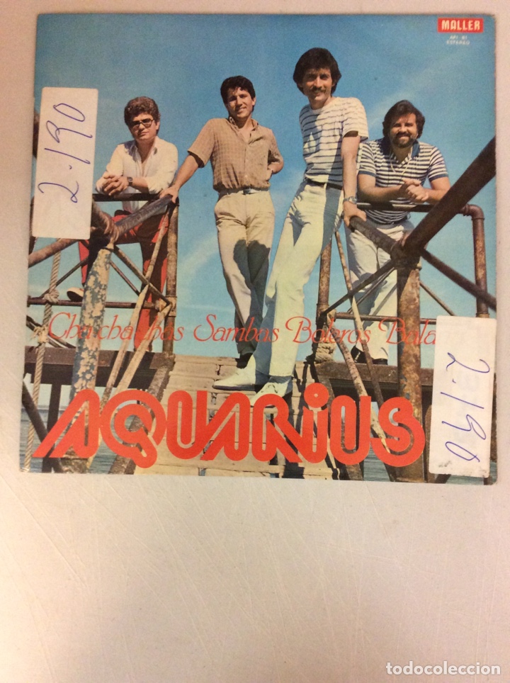 Discos de vinilo: Aquarius. Cha cha chas, sambas, boleros, baladas - Foto 1