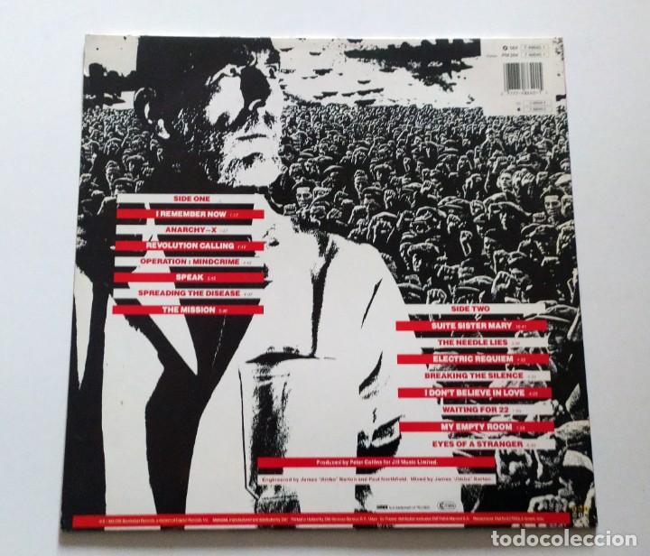 Discos de vinilo: LP QUEENSRYCHE - OPERATION: MINDCRIME - Foto 2
