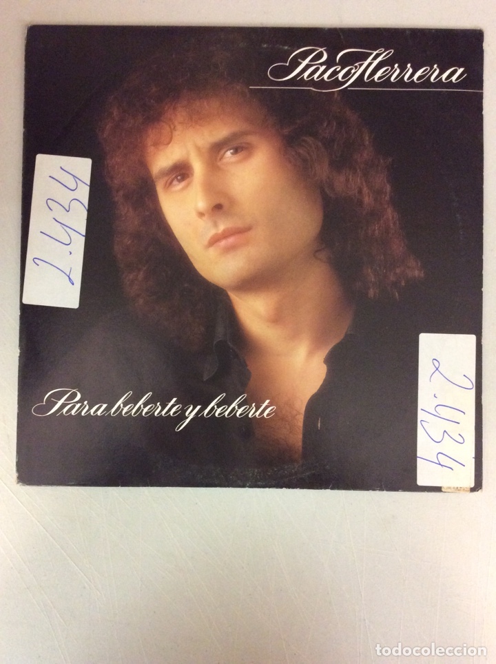 Discos de vinilo: Paco Herrera. Para beberte y beberte. - Foto 1
