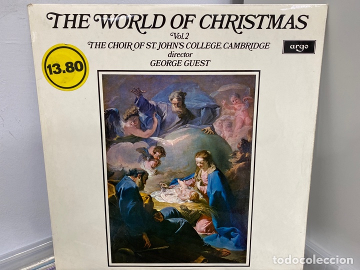 Disques de vinyle: The Choir Of St. John's College, Cambridge - The World Of Christmas Vol. 2 (LP, Album) (Argo)