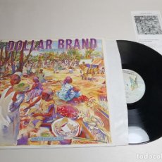 Discos de vinilo: DOLLAR BRAND ‎– AFRICAN MARKETPLACE-ELECTRA RECORDS 1980