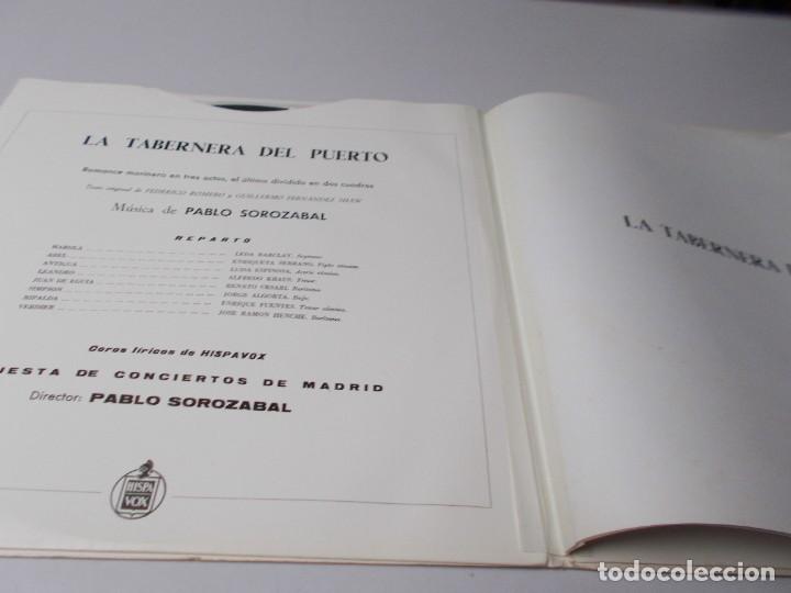 Discos de vinilo: LA TABERNERA DEL PUERTO Pablo Sorozabal - Foto 3