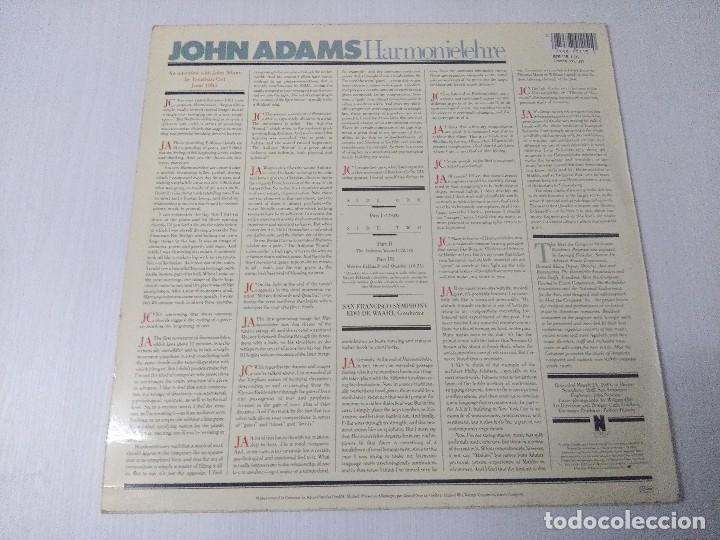 Discos de vinilo: JOHN ADAMS/HARMONIELEHRE/VINILO. - Foto 3
