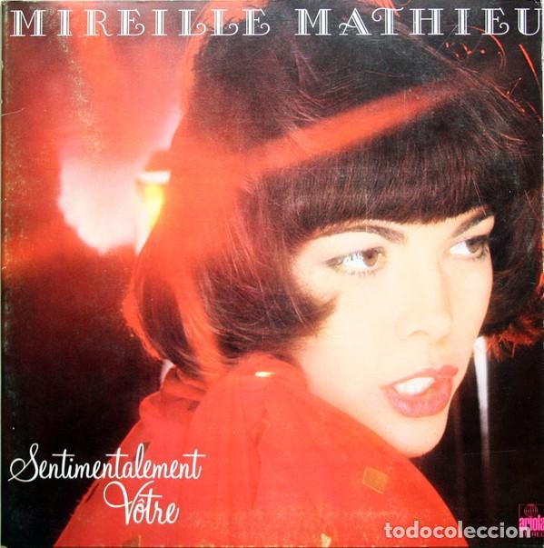 Discos de vinilo: Mireille Mathieu &ndash; Sentimentalement Votre-SPAIN-1978-LP - Foto 1