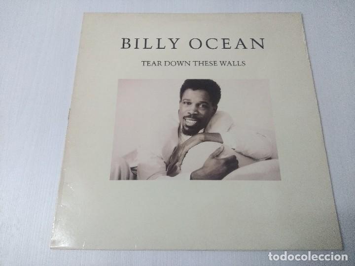 Discos de vinilo: BILLY OCEAN/TEAR DOWN THESE WALLS/VINILO. - Foto 1