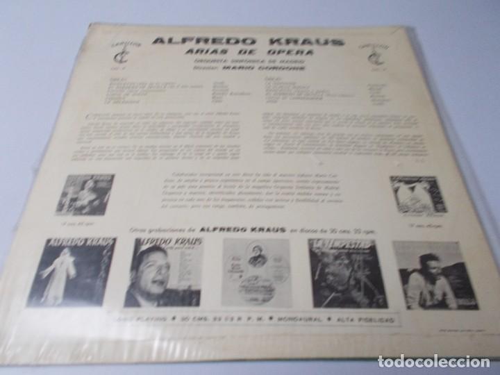 Discos de vinilo: ALFREDO KRAUS Arias de opera - Foto 2