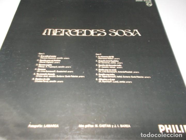 Discos de vinilo: MERCEDES SOSA Disco de oro - Foto 2