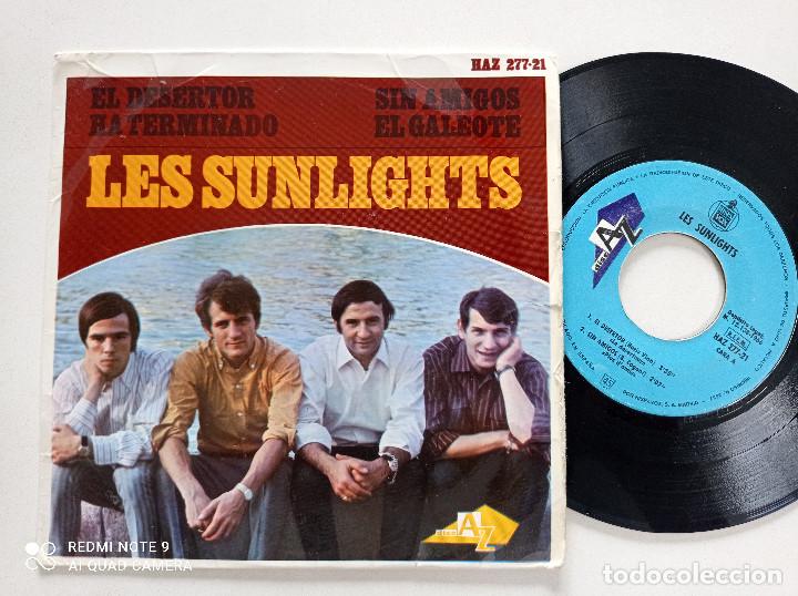Discos de vinilo: LES SUNLIGHTS - El Desertor +3 - EP HISPAVOX AZ 1966 - Foto 1