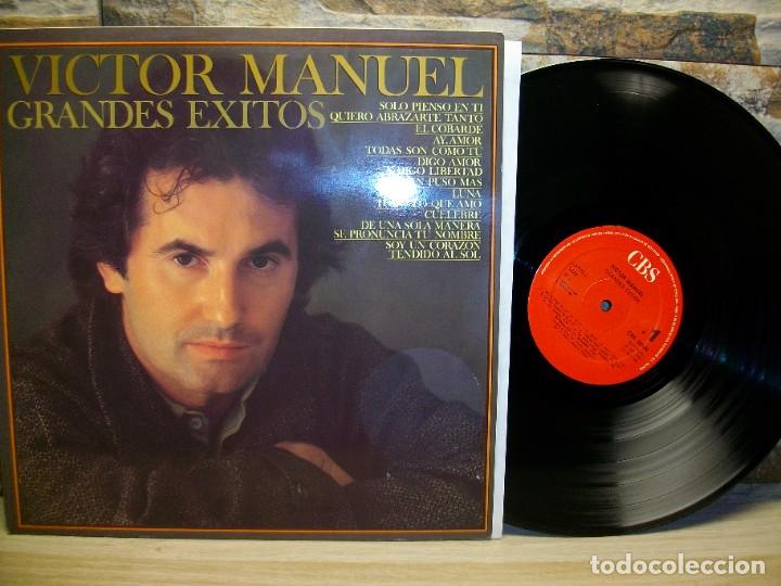 Discos de vinilo: V&iacute;ctor Manuel &ndash; Grandes Exitos LP - Foto 1