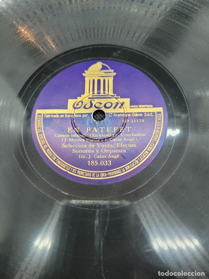 Discos de vinilo: Disco antiguo del cuento EL PATUFET C - Foto 2