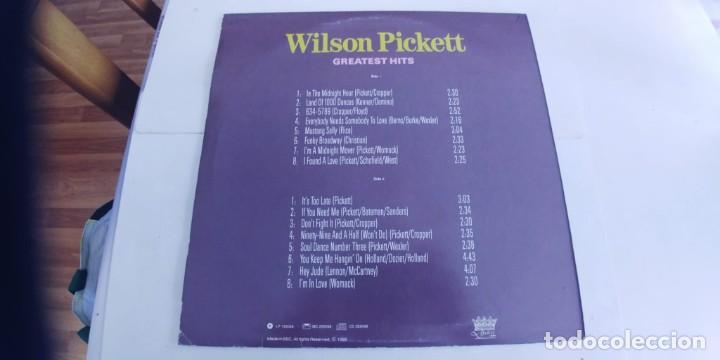 Discos de vinilo: WILSON PICKETT-LP GREATEST HITS - Foto 2