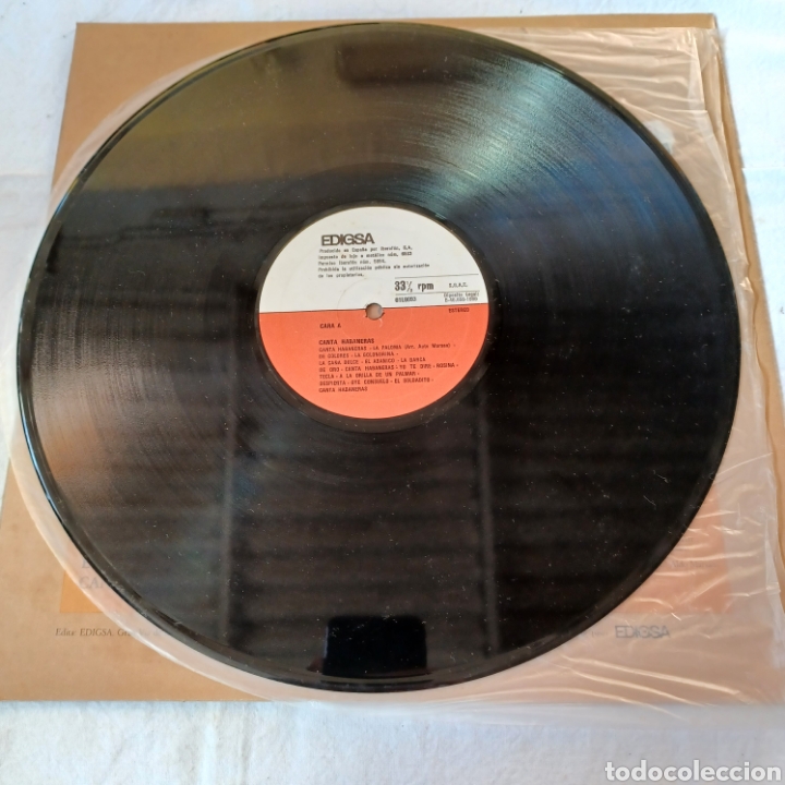 Discos de vinilo: CANELA - CANTA HABANERAS - Foto 4