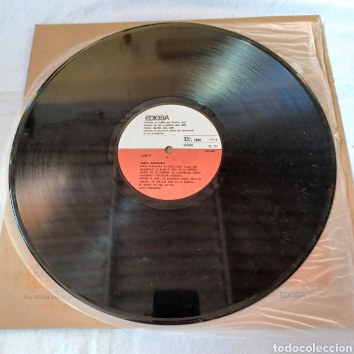 Discos de vinilo: CANELA - CANTA HABANERAS - Foto 5