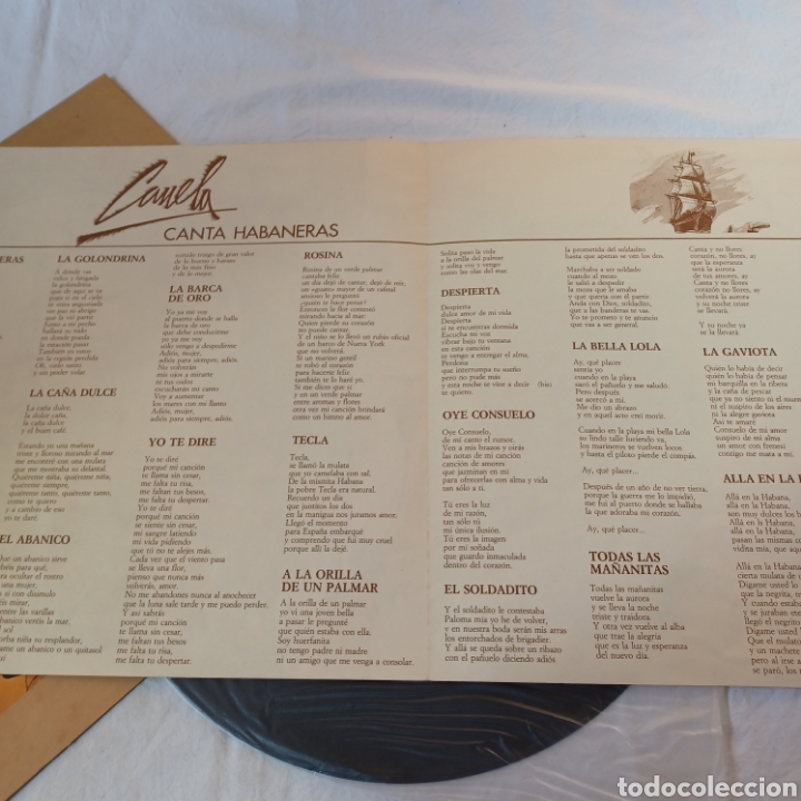 Discos de vinilo: CANELA - CANTA HABANERAS - Foto 7