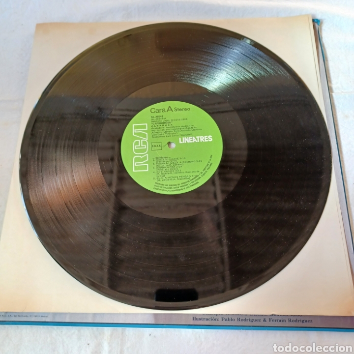 Discos de vinilo: ALBAHACA - CAPRICHOSA 1986 RCA RECORDS - Foto 4