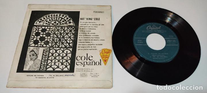 Discos de vinilo: Nat King Cole - Cole Espa&ntilde;ol (7&rdquo;, Single) - Foto 2