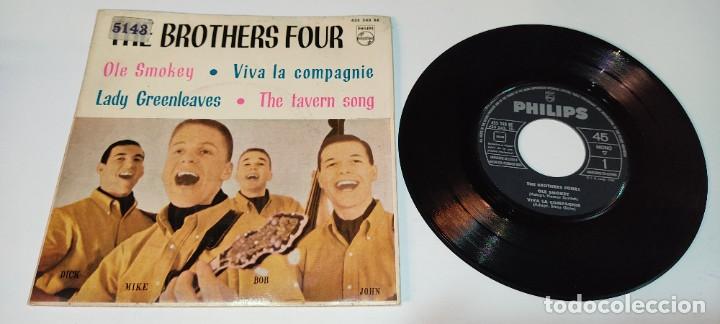 Discos de vinilo: The Brothers Four - Ole Smokey (7&rdquo;,Single) - Foto 1