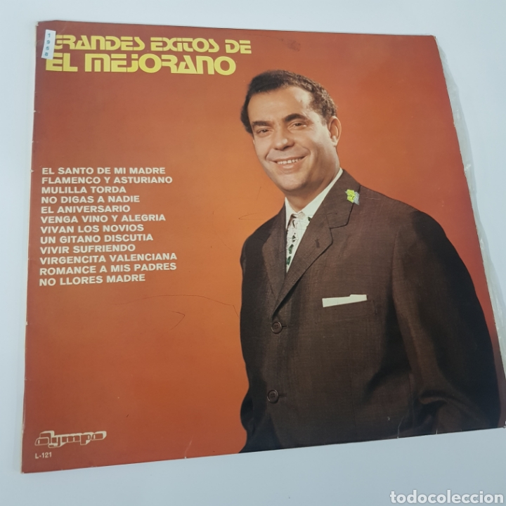 Disques de vinyle: VIN 1958 grandes &eacute;xitos de el mejorano -VINILO SEGUNDA MANO