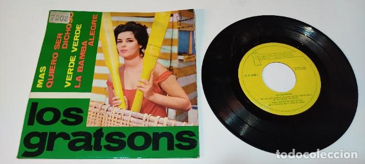 Discos de vinilo: Los Gratsons - Mas (7&rdquo;, Single) - Foto 1