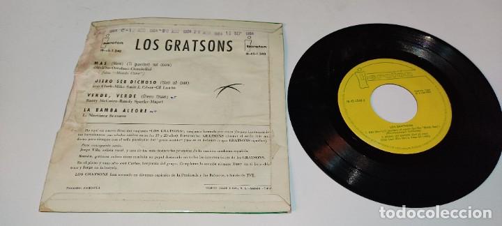 Discos de vinilo: Los Gratsons - Mas (7&rdquo;, Single) - Foto 2