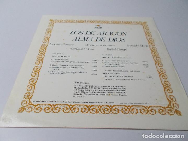 Discos de vinilo: LOS DE ARAG&Oacute;N - ALMA DE DI&Oacute;S - Foto 2