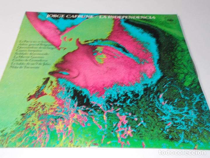 Discos de vinilo: JORGE CAFRUNE La independencia - Foto 1