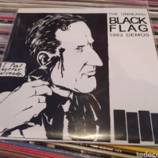 Discos de vinilo: BLACK FLAG – THE UNHEARD BLACK FLAG 1983 DEMOS - SINGLE VINILO NUEVO. PUNK HARDCORE. Lote 300010708