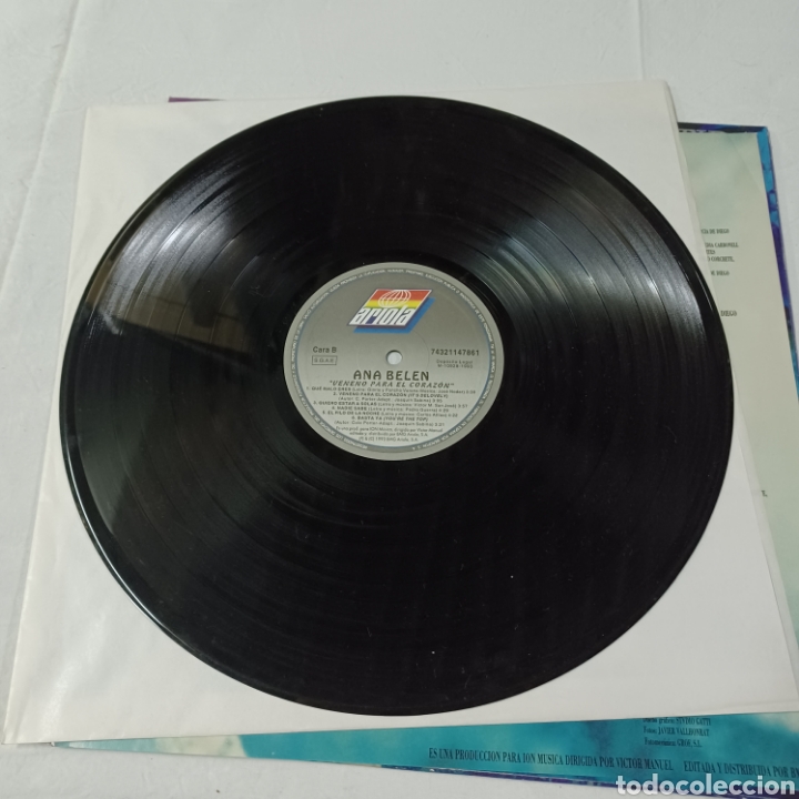 Discos de vinilo: ANA BELEN - VENENO PARA EL CORAZON - Foto 7