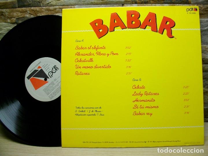 Discos de vinilo: Babar El Elefante* &ndash; Babar El Elefante LP - Foto 2