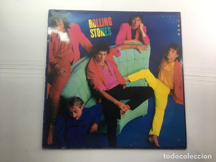Discos de vinilo: DISCO LP ROLLING STONES - DIRTY WORK - 1986 CBS - Foto 1