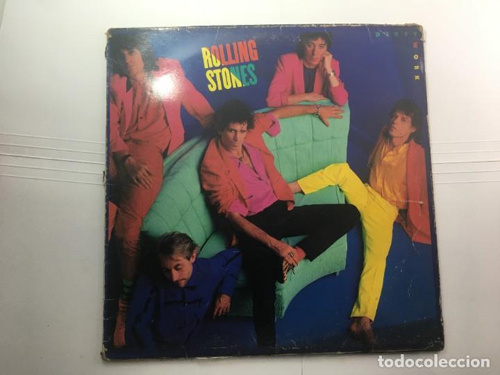 Discos de vinilo: DISCO LP ROLLING STONES - DIRTY WORK - 1986 CBS - Foto 1
