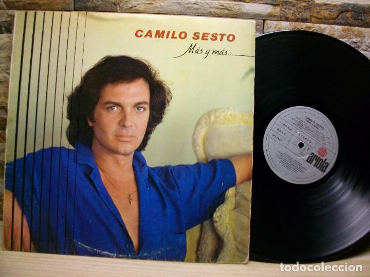 Discos de vinilo: Camilo Sesto &ndash; Mas Y Mas LP - Foto 1