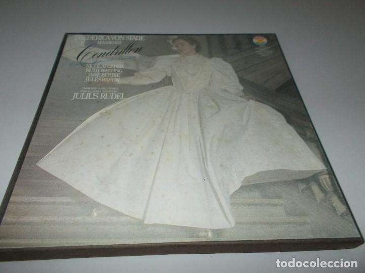Discos de vinilo: CENDRILLON Jules Massanet Caja con 3 Lps - Foto 1