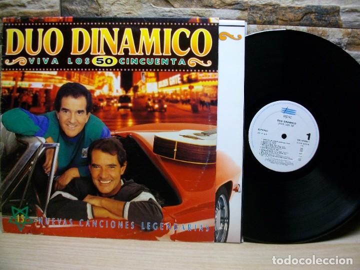 Discos de vinilo: D&uacute;o Din&aacute;mico &ndash; Viva Los 50 LP - Foto 1